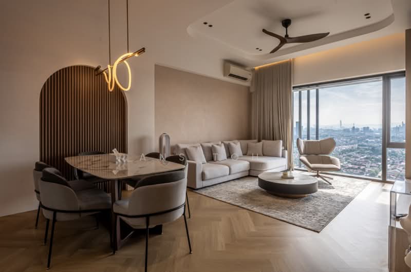 Service Residence for Sale at Ruby Seapark - ANS TOH - Living Room - PropertyGuru.com.my