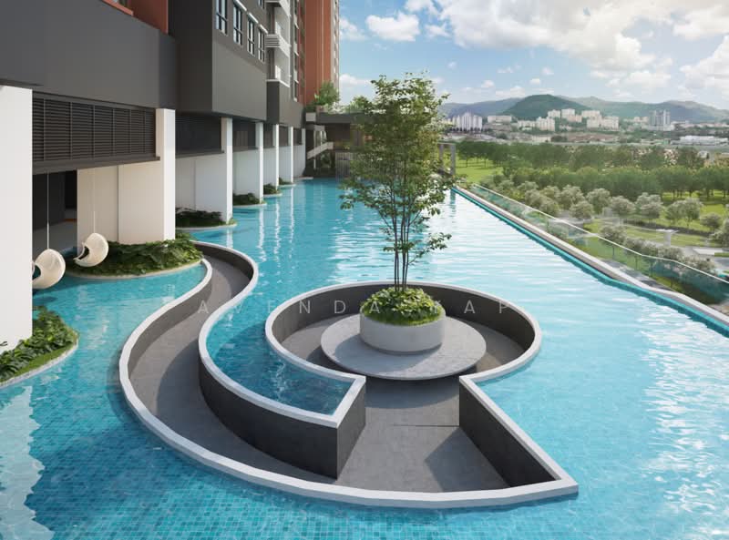 Service Residence for Sale at Damansara Livista - Avenda Yap - Swimming pool - PropertyGuru.com.my