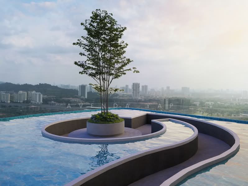 Service Residence for Sale at Damansara Livista - Avenda Yap - Swimming pool - PropertyGuru.com.my