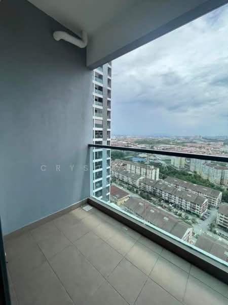 Service Residence for Rent at Symphony Tower (Menara Simfoni) - Crystal Yap - Balcony - PropertyGuru.com.my