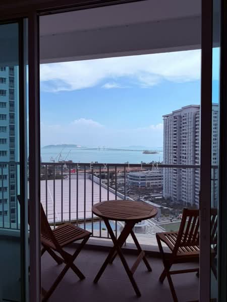 Kondominium untuk Disewa di Vertiq - Alex Lim - Balcony - PropertyGuru.com.my