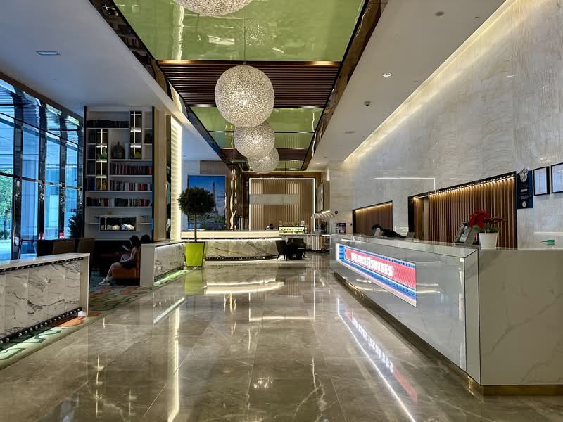 Servis Apartment untuk Dijual di The Face Suites (Platinum Suites) - Jyne Lim - Lobby - PropertyGuru.com.my