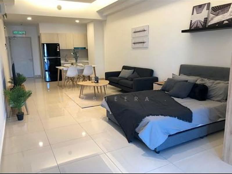 Condominium for Rent at Vivo Residential Suites - Mazsheera . - Living Room - PropertyGuru.com.my