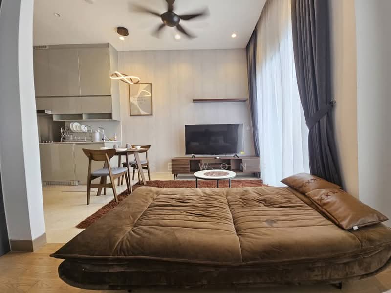 Service Residence for Rent at Lucentia Residences - Rose Wong - Living Room - PropertyGuru.com.my