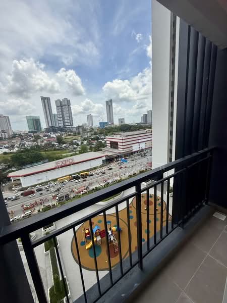 Service Residence for Rent at TRELLIS RESIDENCES - Alex Sieh - Balcony - PropertyGuru.com.my