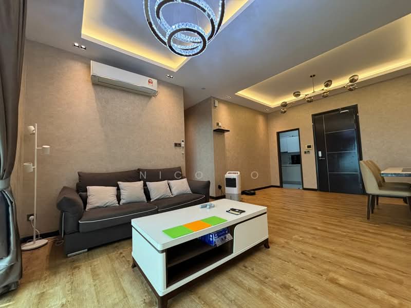 Service Residence for Sale at D'Summit Residences - Nico Ho - Living Room - PropertyGuru.com.my