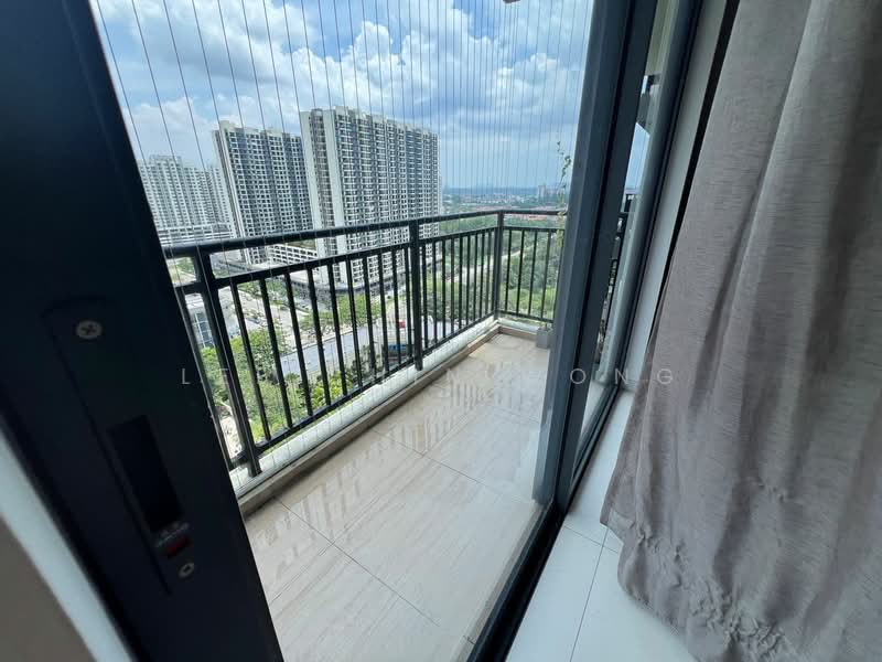 Service Residence for Sale at Country Garden Central Park - Lee Chin Wong - Balcony - PropertyGuru.com.my