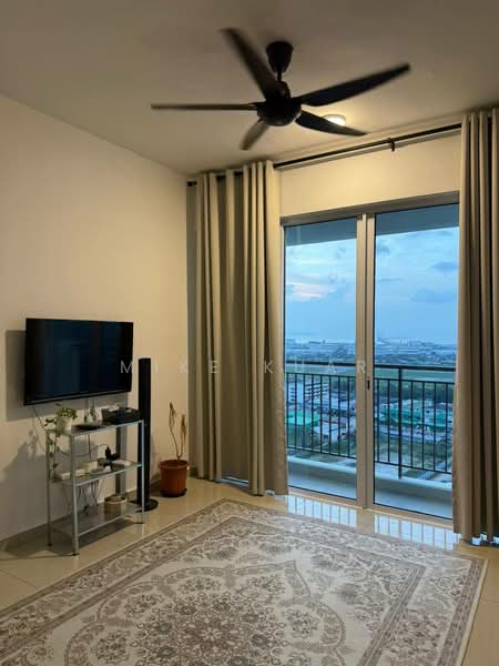 Havana Beach Residences untuk Untuk Disewa - RM 1,900 /bulan, Mac 2026 - Living Room - PropertyGuru.com.my