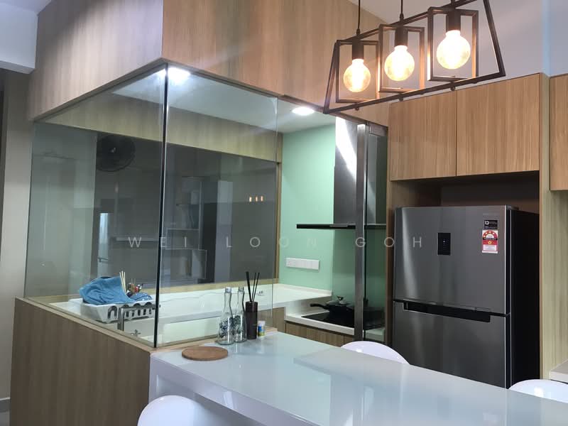 Service Residence for Rent at The Leafz @ Dedaun - Sam Goh - Kitchen - PropertyGuru.com.my
