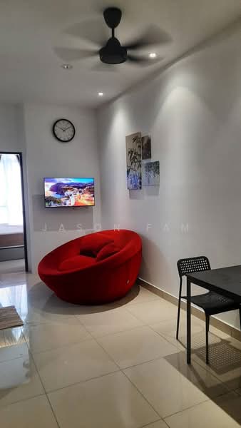 Service Residence for Sale at Twin Tower Residence - Jason Fam - Living Room - PropertyGuru.com.my