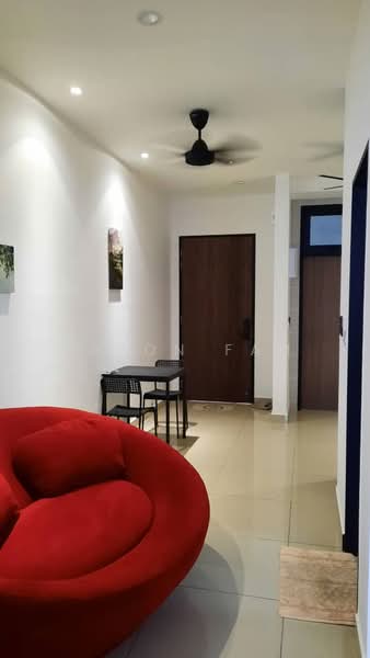 Service Residence for Sale at Twin Tower Residence - Jason Fam - Living Room - PropertyGuru.com.my