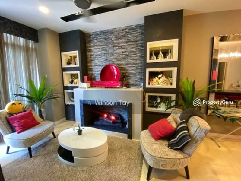 Condominium for Sale at Idaman Residence - Winson Tay - Living Room - PropertyGuru.com.my