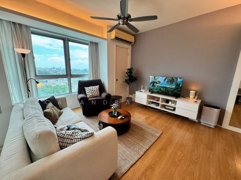 Service Residence for Sale at i-Zen @ Kiara 1 - Casandra Wong - Living Room - PropertyGuru.com.my