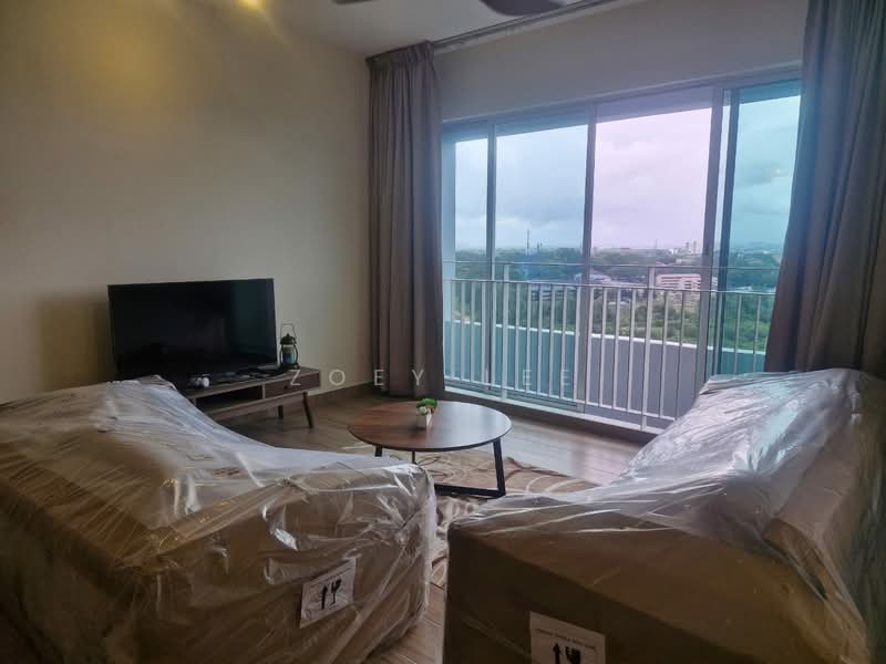 Service Residence for Sale at Epic Residence - Zoey Lee - Living Room - PropertyGuru.com.my