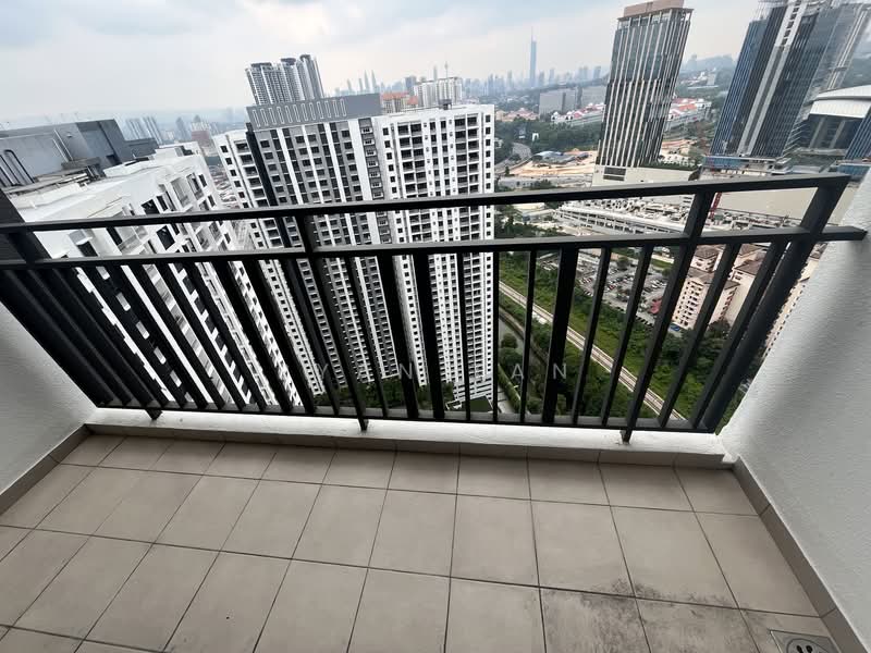 Service Residence for Rent at Savvy @ Riana Dutamas - Ryan Tan - Balcony - PropertyGuru.com.my