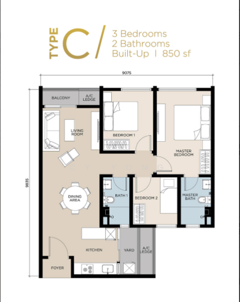 Condominium for Sale at Skyline KL - CY Yong - PropertyGuru.com.my