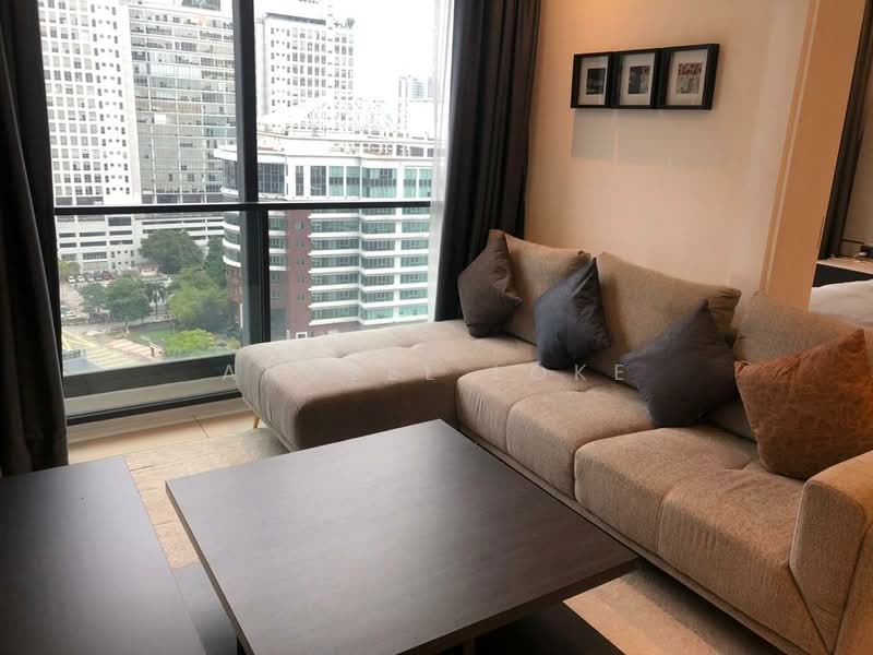 Service Residence for Rent at Aria - Angeel Loke - Living Room - PropertyGuru.com.my