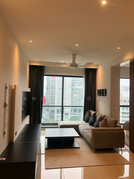 Service Residence for Rent at Aria - Angeel Loke - Living Room - PropertyGuru.com.my