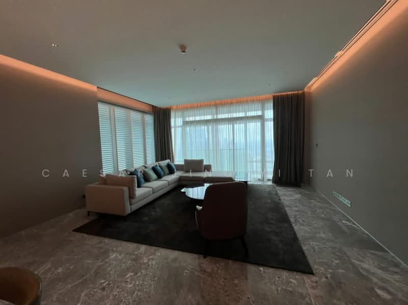 Four Seasons Place untuk Untuk Dijual - RM 6,500,000, Apr 2026 - Living Room - PropertyGuru.com.my