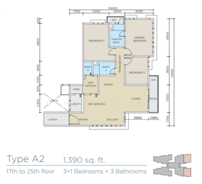 Untuk Dijual Saville @ The Park
