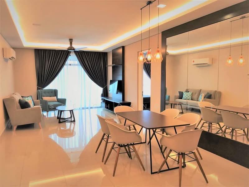 Condominium for Sale at Chymes @ Gurney - Jesse Choong (JC) - Living Room - PropertyGuru.com.my