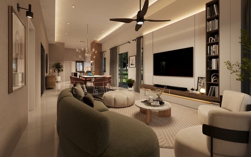 1-storey Terraced House for Sale in Matang (Kuching) - Leslie Loi - Living Room - PropertyGuru.com.my