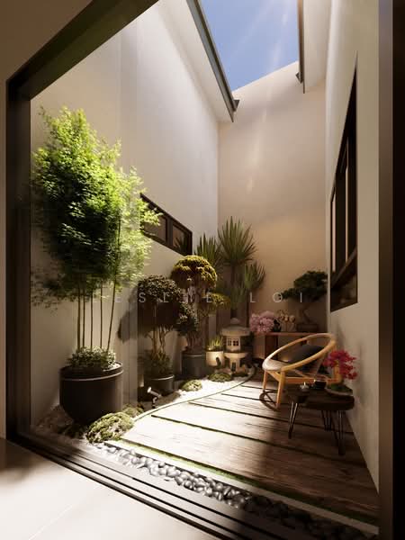 1-storey Terraced House for Sale in Matang (Kuching) - Leslie Loi - Garden - PropertyGuru.com.my