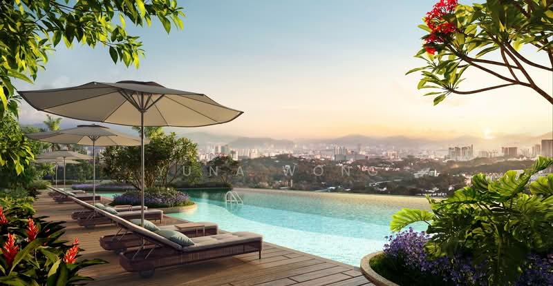 Service Residence for Sale at Arra Residences - Yuna Wong - Pool - PropertyGuru.com.my