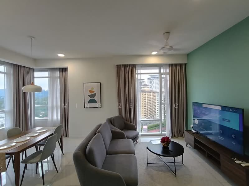 Kediaman Servis untuk Disewa di The Ridge - Ming Ze Ong - Living Room - PropertyGuru.com.my