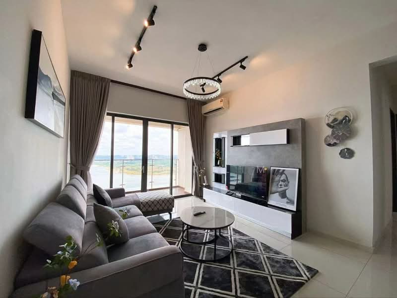 Condominium for Sale at Bay Laurel @ Country Garden Danga Bay - Ember Lim - Living Room - PropertyGuru.com.my