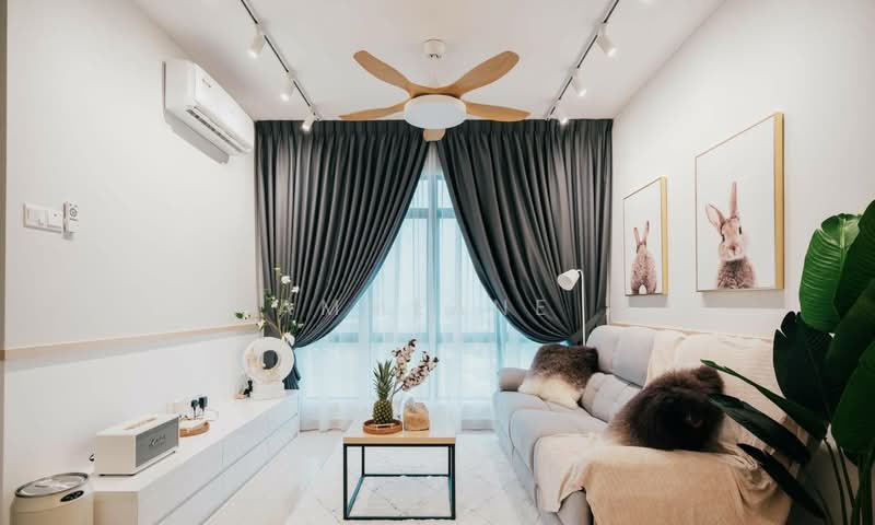 Service Residence for Sale at The Asteriaz - Sammeane . - Living Room - PropertyGuru.com.my