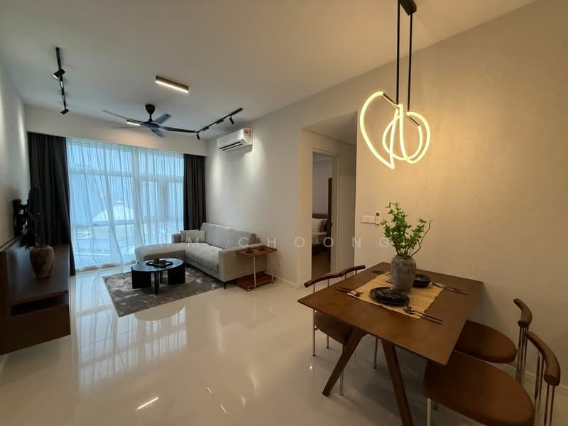 Service Residence for Rent at Met 1 Residences - HM Choong - Living Room - PropertyGuru.com.my