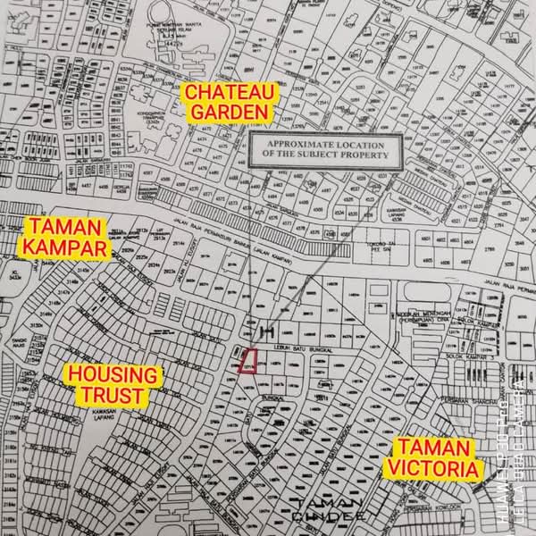 Untuk Dijual Kampar Road