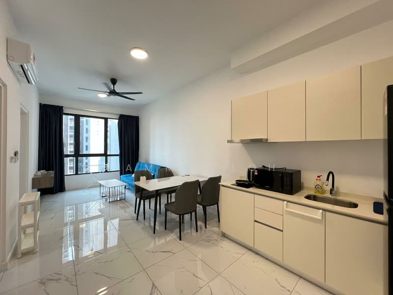 Service Residence for Rent at Cubic Botanical - Cammie Loh - Living Room - PropertyGuru.com.my