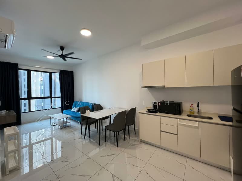 Service Residence for Rent at Cubic Botanical - Cammie Loh - Living Room - PropertyGuru.com.my