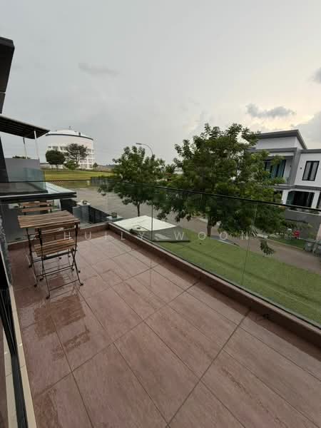 Rumah Kluster untuk Dijual di Bandar Cemerlang (Ulu Tiram) - Huily Woon - Balcony - PropertyGuru.com.my