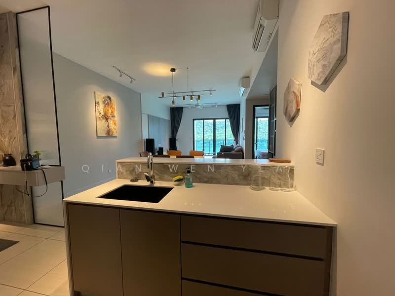 Condominium for Rent at Queens Residences Q1 @ Queens Waterfront - Qian Wen Yeap - Living Room - PropertyGuru.com.my