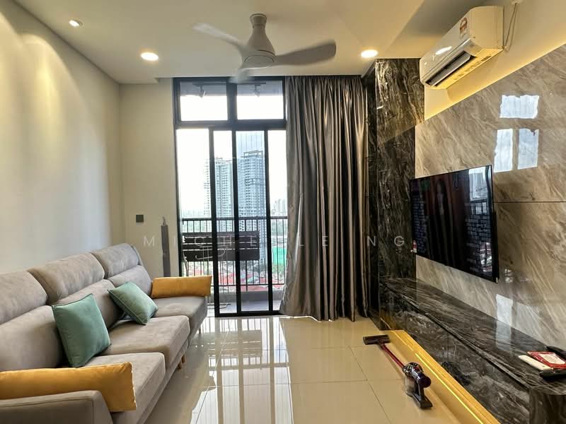 Service Residence for Sale at Twin Tower Residence - Michelle Ng - Living Room - PropertyGuru.com.my