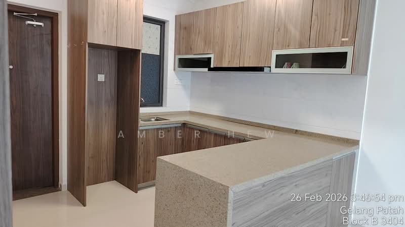 Service Residence for Sale at Country Garden Forest City - Amber Hew - Kitchen - PropertyGuru.com.my