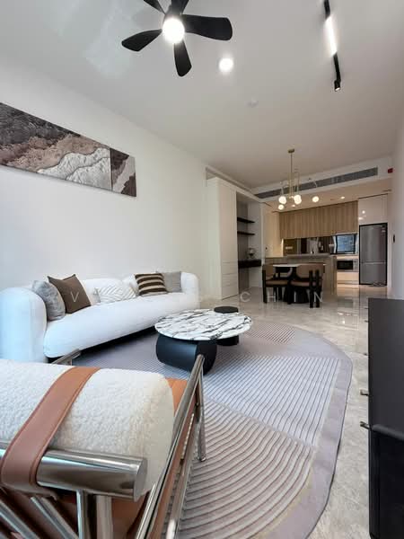 Servis Apartment untuk Disewa di TRX Residences - Vaness Chin - Living Room - PropertyGuru.com.my