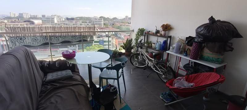 Service Residence for Sale at Skypod Residence - Kewin Poon Kah Wei - Balcony - PropertyGuru.com.my