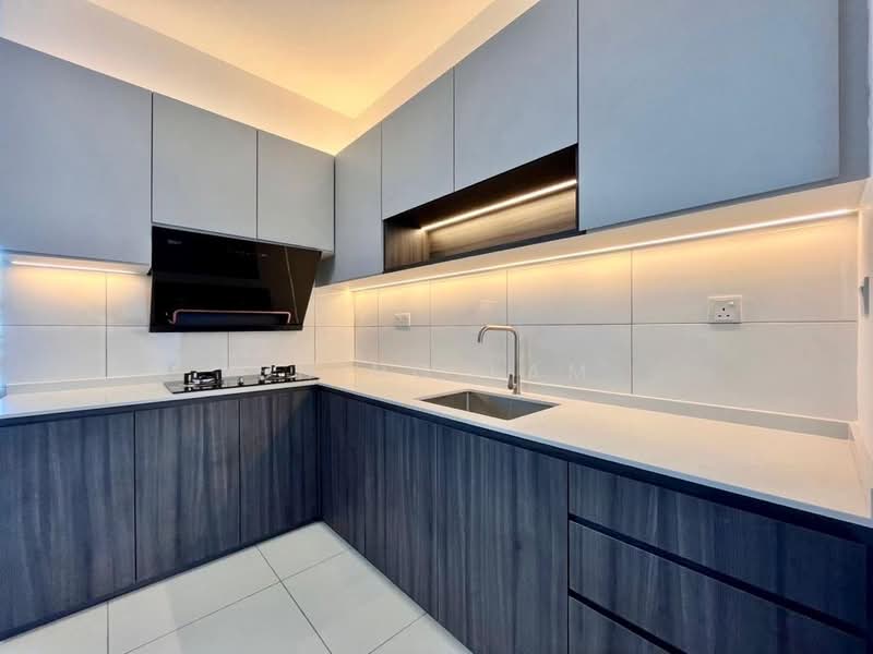 Kondominium untuk Disewa di Waterside Residence - Shing Lam - Kitchen - PropertyGuru.com.my
