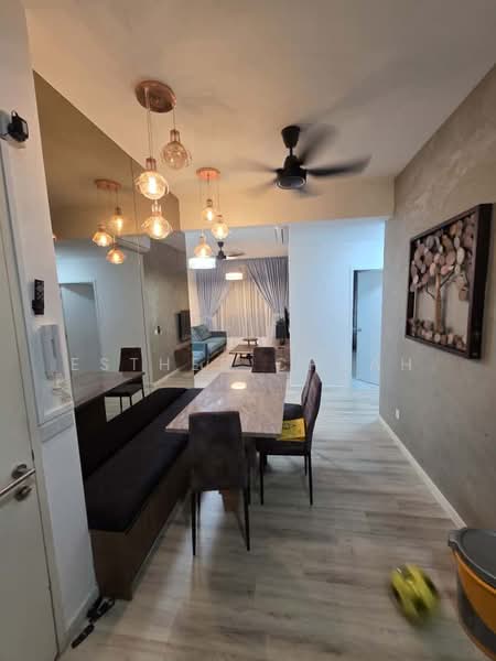 Service Residence for Sale at Lexa Residence @ The Quartz WM - Esther Cheah - Dining Room - PropertyGuru.com.my