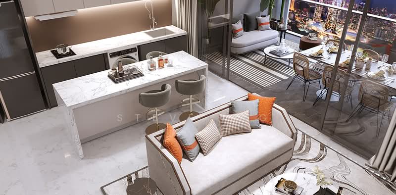 Service Residence for Sale at Skylon Residences - Steve Ong - Kitchen - PropertyGuru.com.my