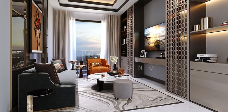 Service Residence for Sale at Skylon Residences - Steve Ong - Living Room - PropertyGuru.com.my