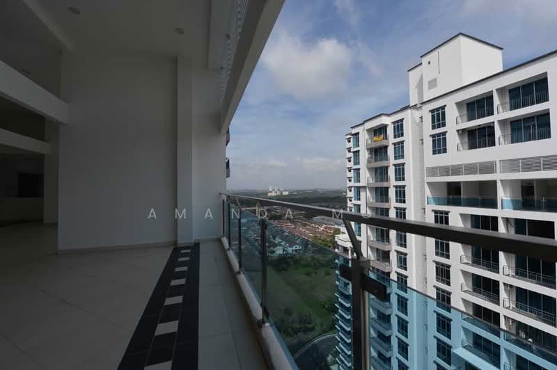 Service Residence for Rent at D'Ambience Residences (Pangsapuri Ikatan Flora) - Amanda Moi - Balcony - PropertyGuru.com.my