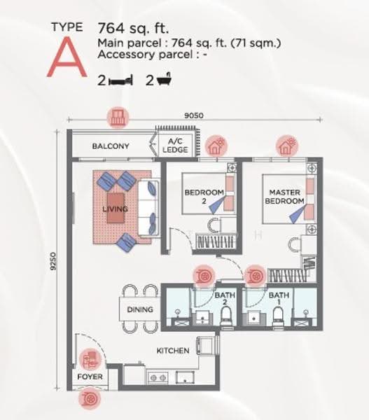 Kediaman Servis untuk Dijual di Sunway Flora 2 - Max Teoh - PropertyGuru.com.my