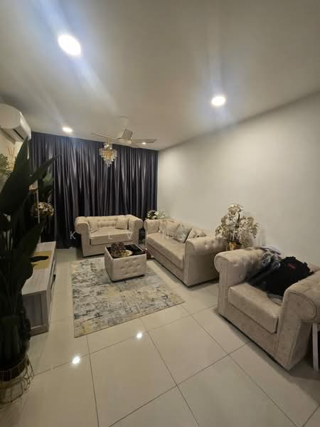 Service Residence for Rent at H2O Residences - Kelvin Lim - Living Room - PropertyGuru.com.my