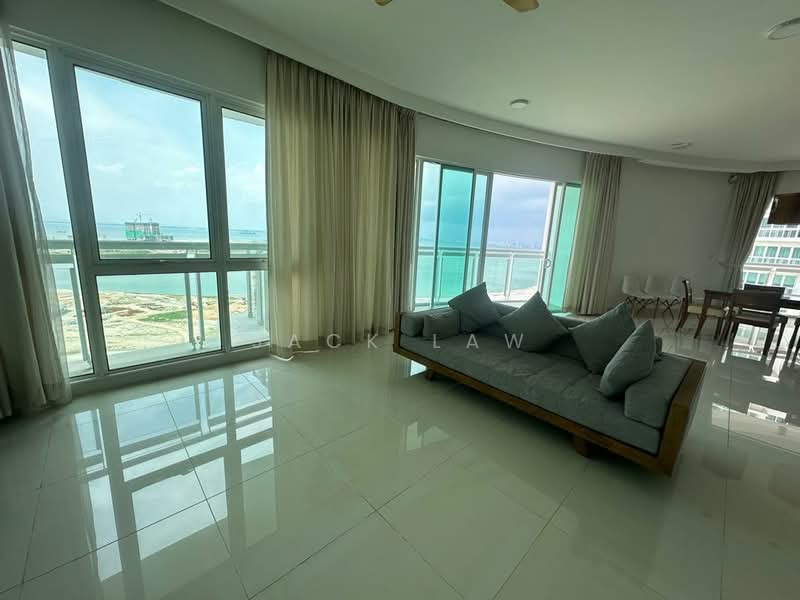 Condominium for Rent at Gurney Paragon - Jack Law - Living Room - PropertyGuru.com.my