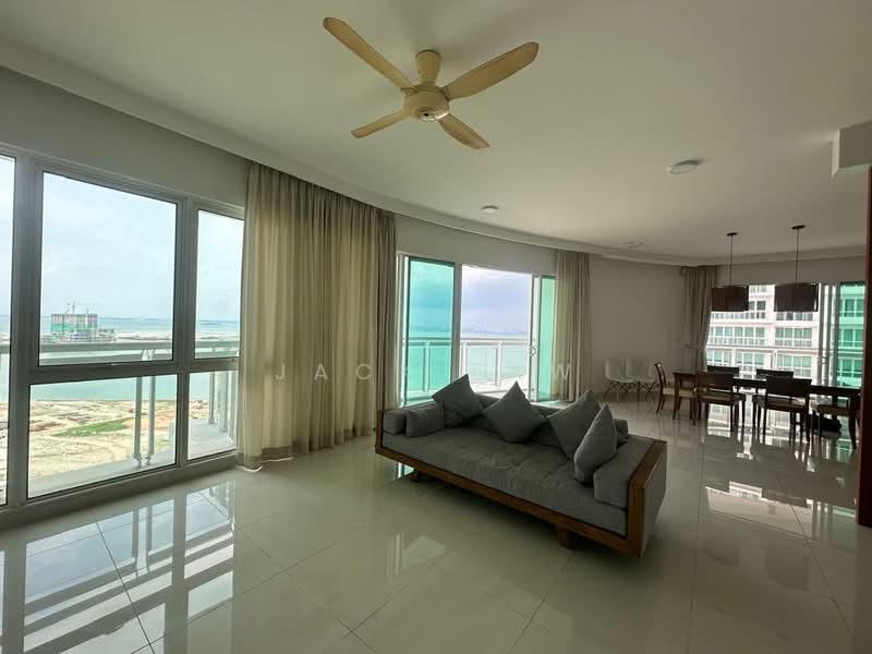 Condominium for Rent at Gurney Paragon - Jack Law - Living Room - PropertyGuru.com.my